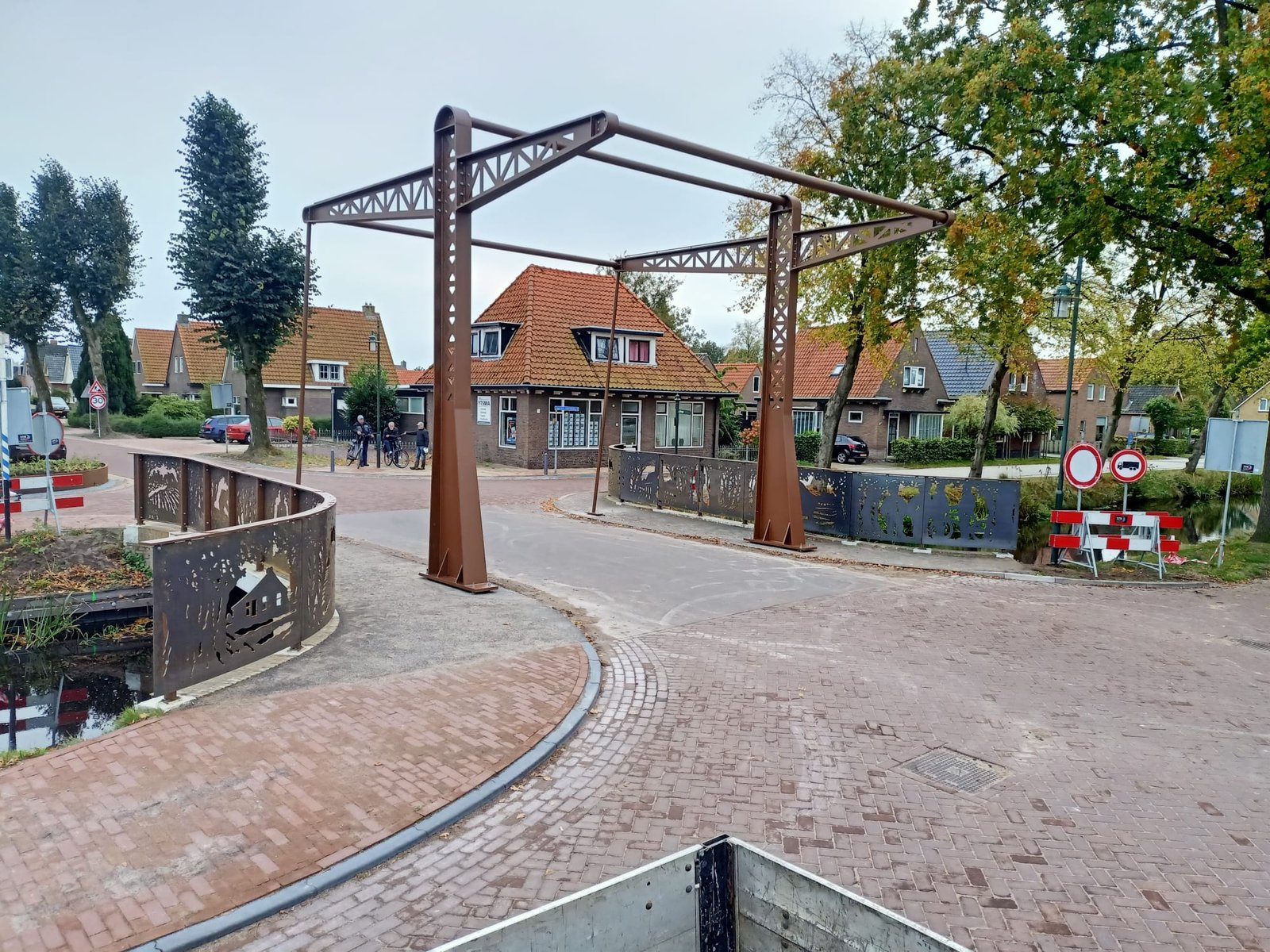 Staalconstructie brug